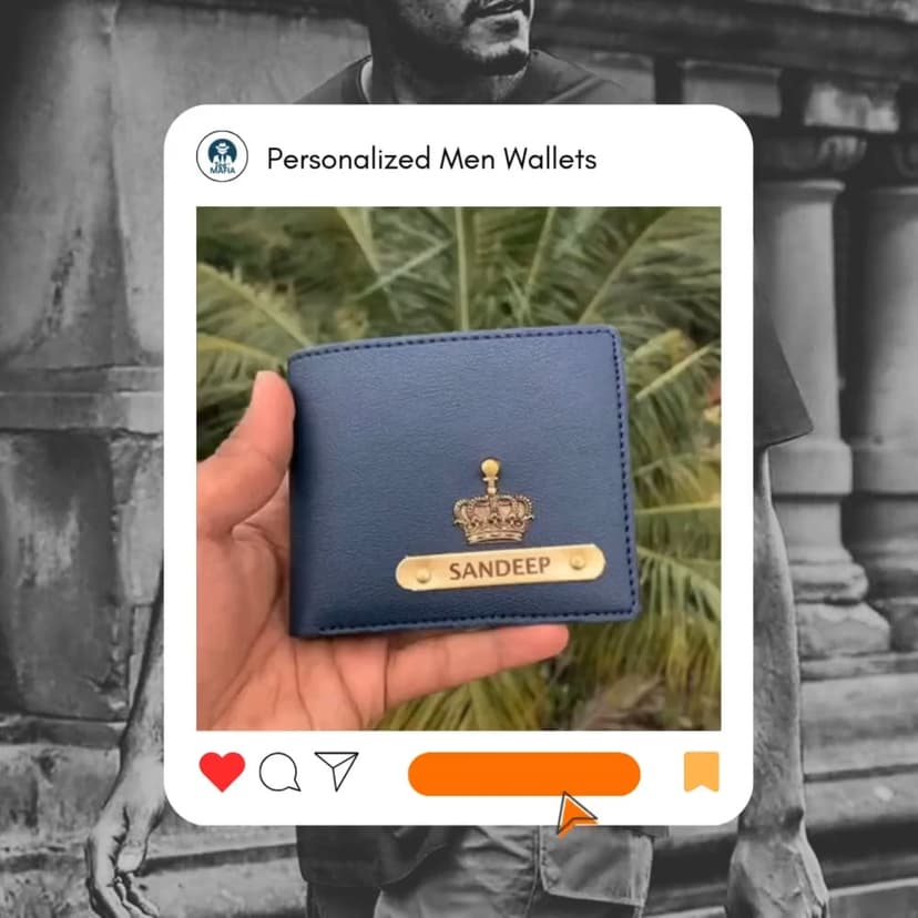 Personalized Men’s Leather Wallet